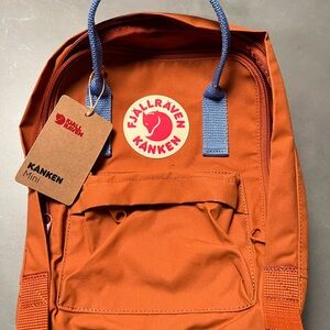 Fjallraven Kånken Mini Bag - Burnt Orange NWT